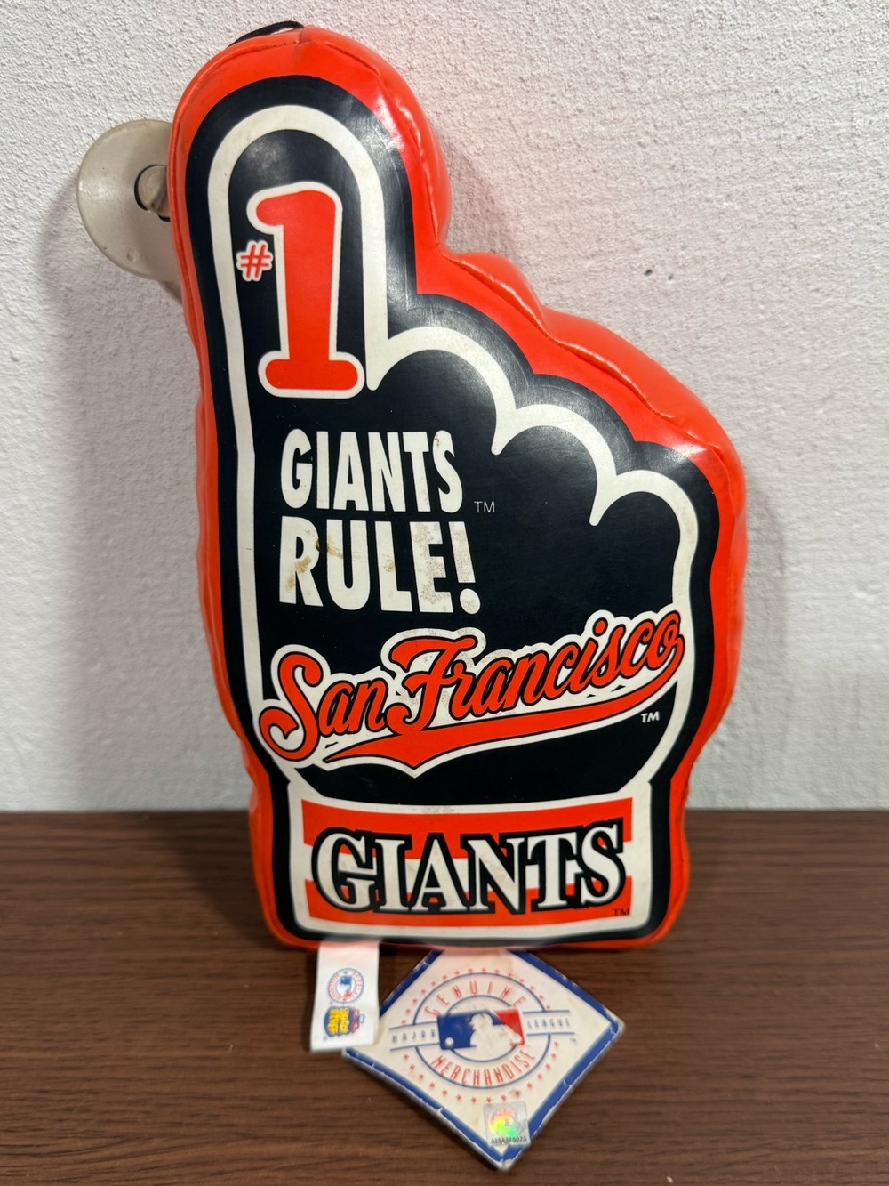 2003 San Francisco Giants Vinyl Foam Finger